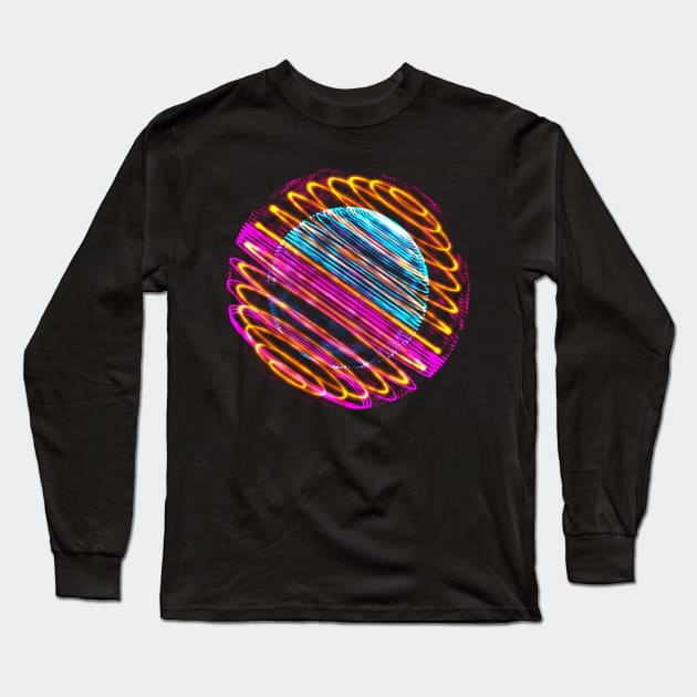 Abstact colorful spheres Long Sleeve T-Shirt by Inch